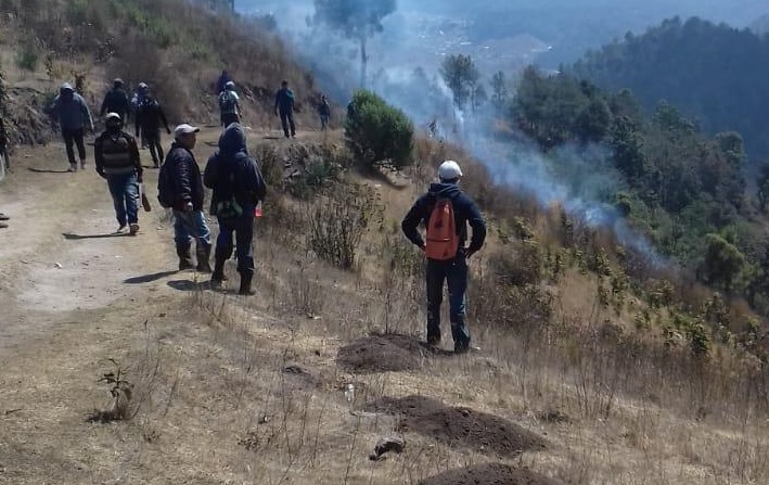 Los conflictos han ocurrido en un área montañosa entre Nahualá y Santa Catarina Ixtahuacán. (Foto Prensa Libre: Hemeroteca PL). 
