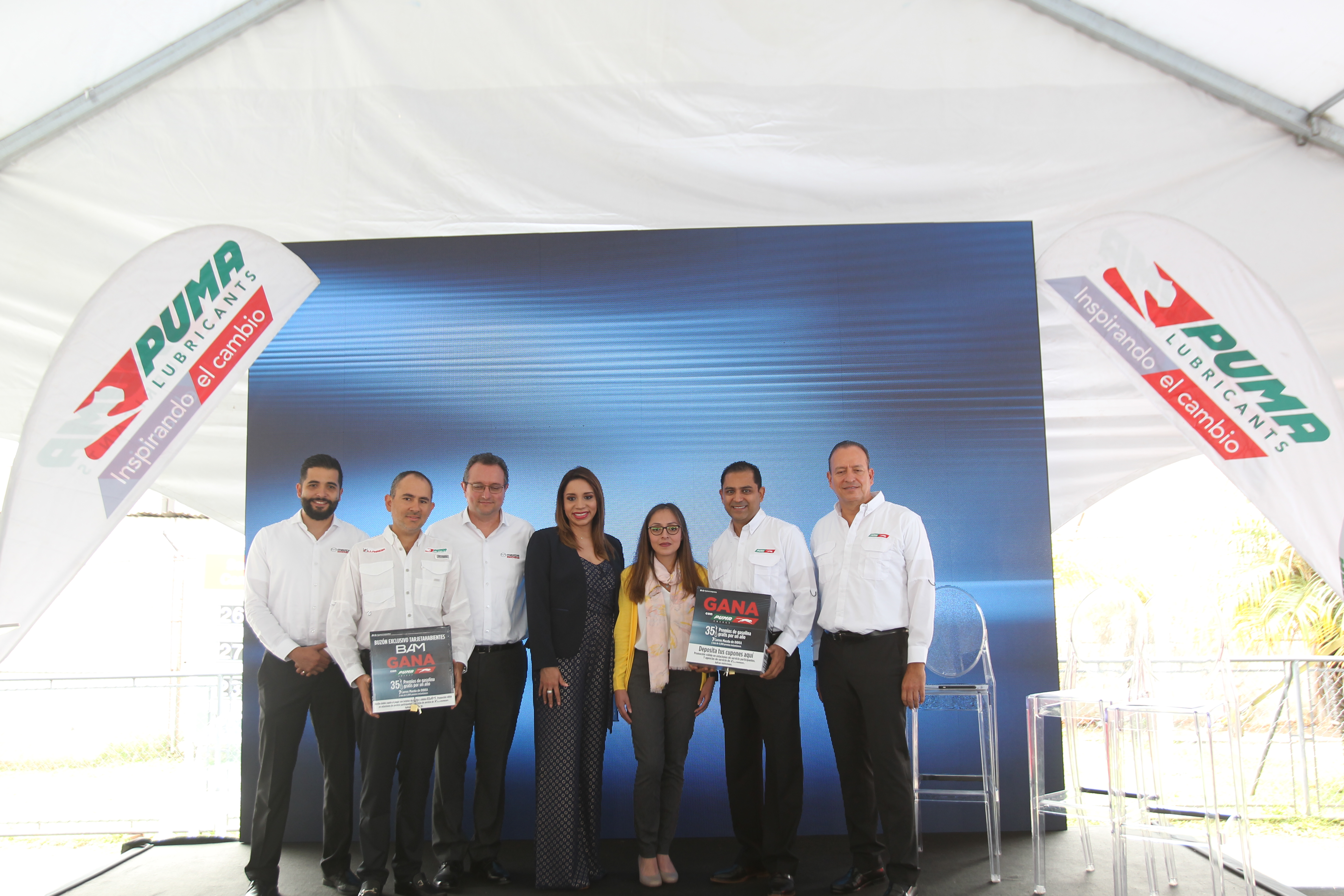 Puma lanzó por cuarto año consecutivo la promoción Gana con Puma. (Foto Prensa Libre: Norvin Mendoza)