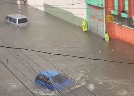 La ciudad capital fue una de las más afectadas por las lluvias. 