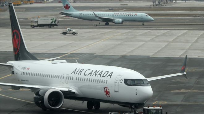 Air Canada dijo que están investigando el incidente. GETTY IMAGES