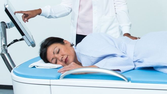 La compañía de tecnología médica Delphinus ha desarrollado un nuevo sistema de detección llamado SoftVue. (Foto Prensa Libre: Delphinus Medical Technologies)