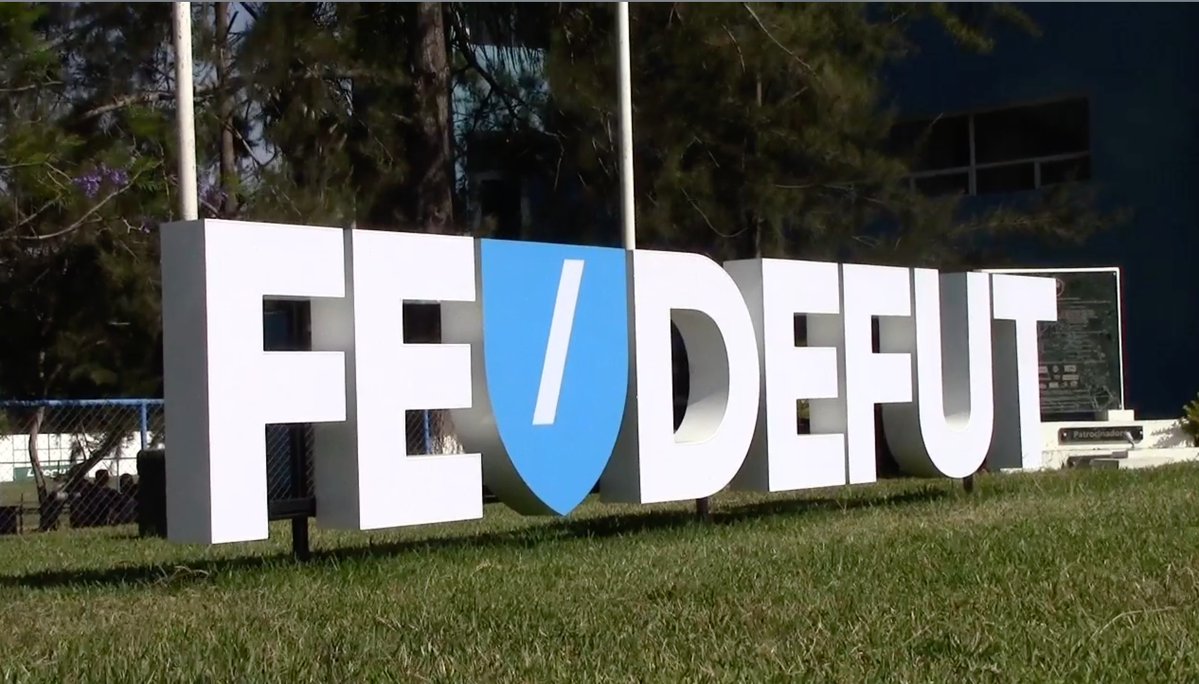 El anterior comité cambió el logo de la Fedefut, contrario a lo que dice el estatuto. (Foto Prensa Libre: Luis López).