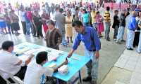 El TSE espera que todos los guatemaltecos aptos para votar acudan a las urnas este domingo 16 de junio.(Foto Prensa Libre: Hemeroteca PL)