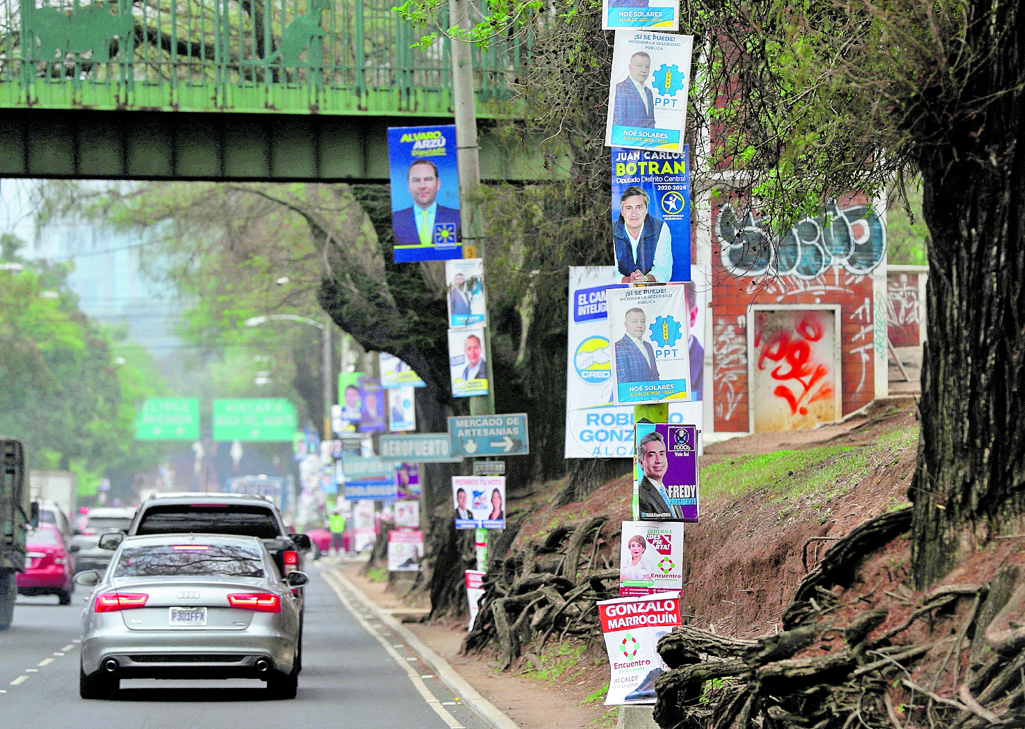 Los partidos deben de reportar los gastos de campaña electoral. (Foto Prensa Libre: Hemeroteca PL)