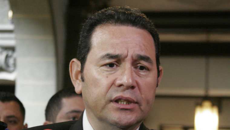 Jimmy Morales anhela la transparencia en el Gobierno.(Foto Prensa Libre: María Reneé Barrientos)
