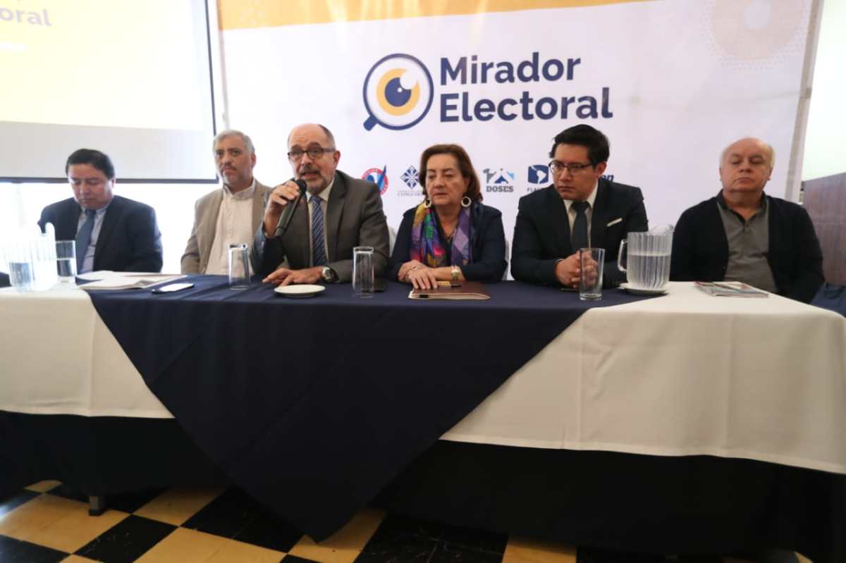 Gastos de campaña excesivos y conflictividad en el proceso electoral reporta Mirador electoral