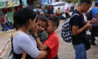 Miles de niños guatemaltecos migran cada año a EE. UU., muchos de ellos solos, otros con sus familias. (Foto Prensa Libre: Hemeroteca PL)