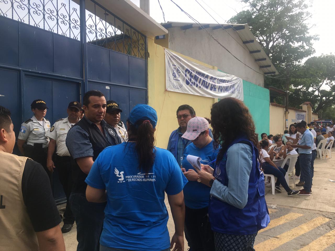 En San Jorge, Zacapa, el Tribunal Supremo Electoral, suspendió las elecciones y analizará el caso. (Foto Prensa Libre: Cortesía PDH)