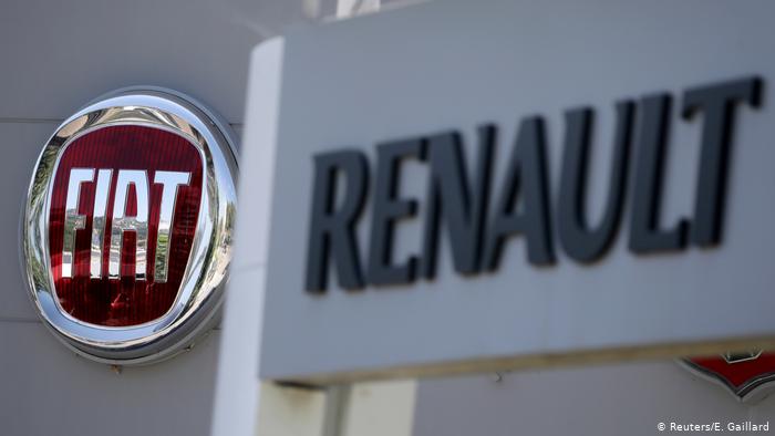 Imagen simbólica: fusión entre Fiat Crysler y Renault.	  (Reuters/E. Gaillard)