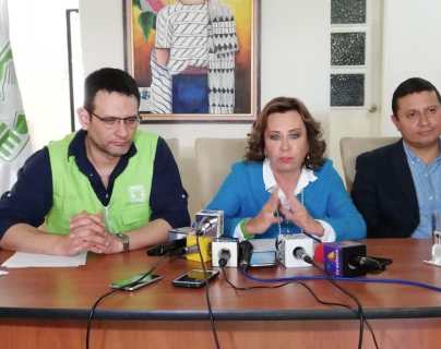Sandra Torres y su vicepresidenciable hablan sobre la Cicig, de llegar a ganar