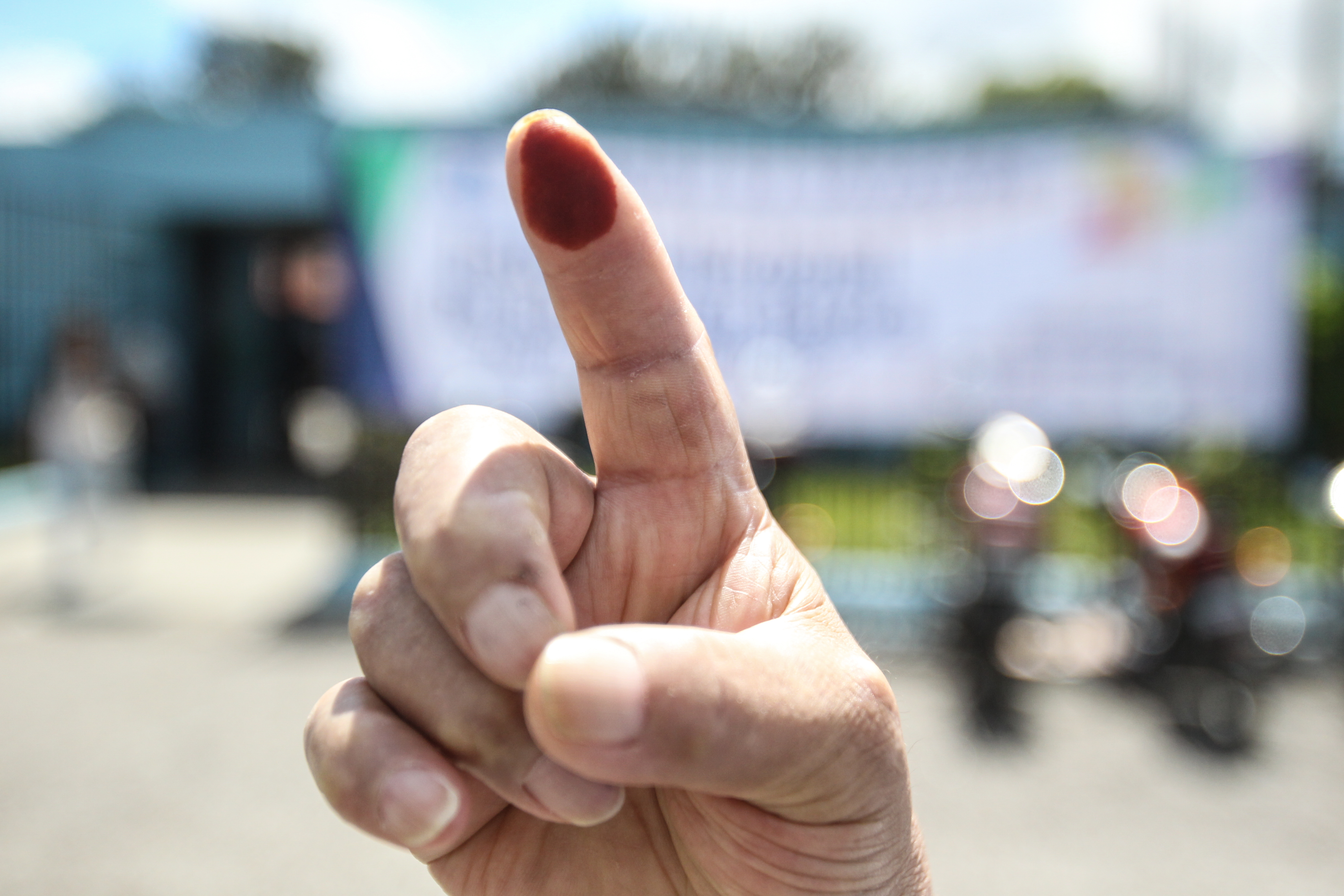 Guatemaltecos se dan cita en las urnas para elegir a sus próximas autoridades. (Foto Prensa Libre: Keneth Cruz)
