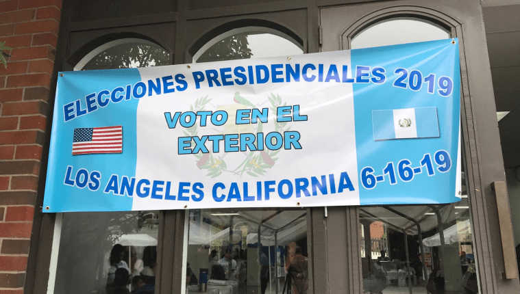 Las elecciones Generales del 2019 fueron las primeras en las que se pudo votar en EE. UU. pero resultaron un fracaso, según migrantes. (Foto Prensa Libre: Marco López)
