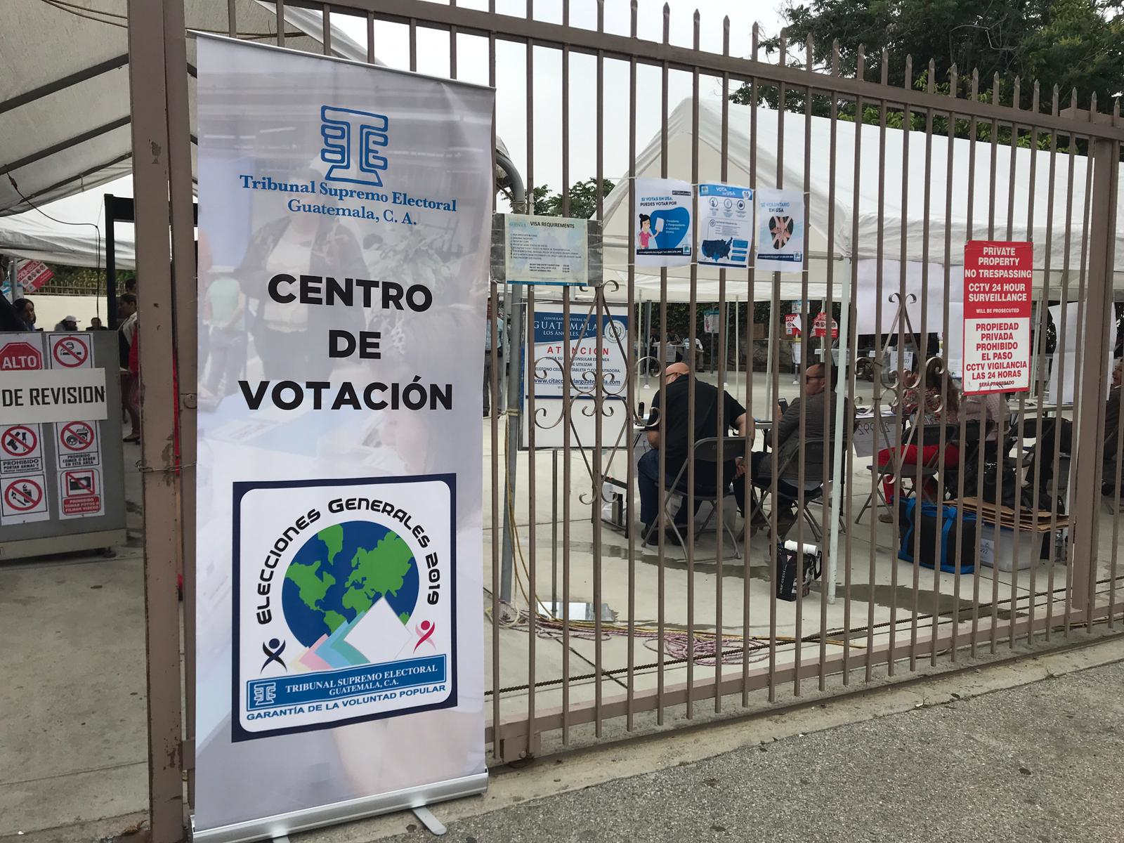 En Los Ángeles poco menos de 300 votos se emitieron en la primera vuelta electoral del 2019, cuando los guatemaltecos en el exterior pudieron votar por primera vez. (Foto Prensa Libre: Marco López)
