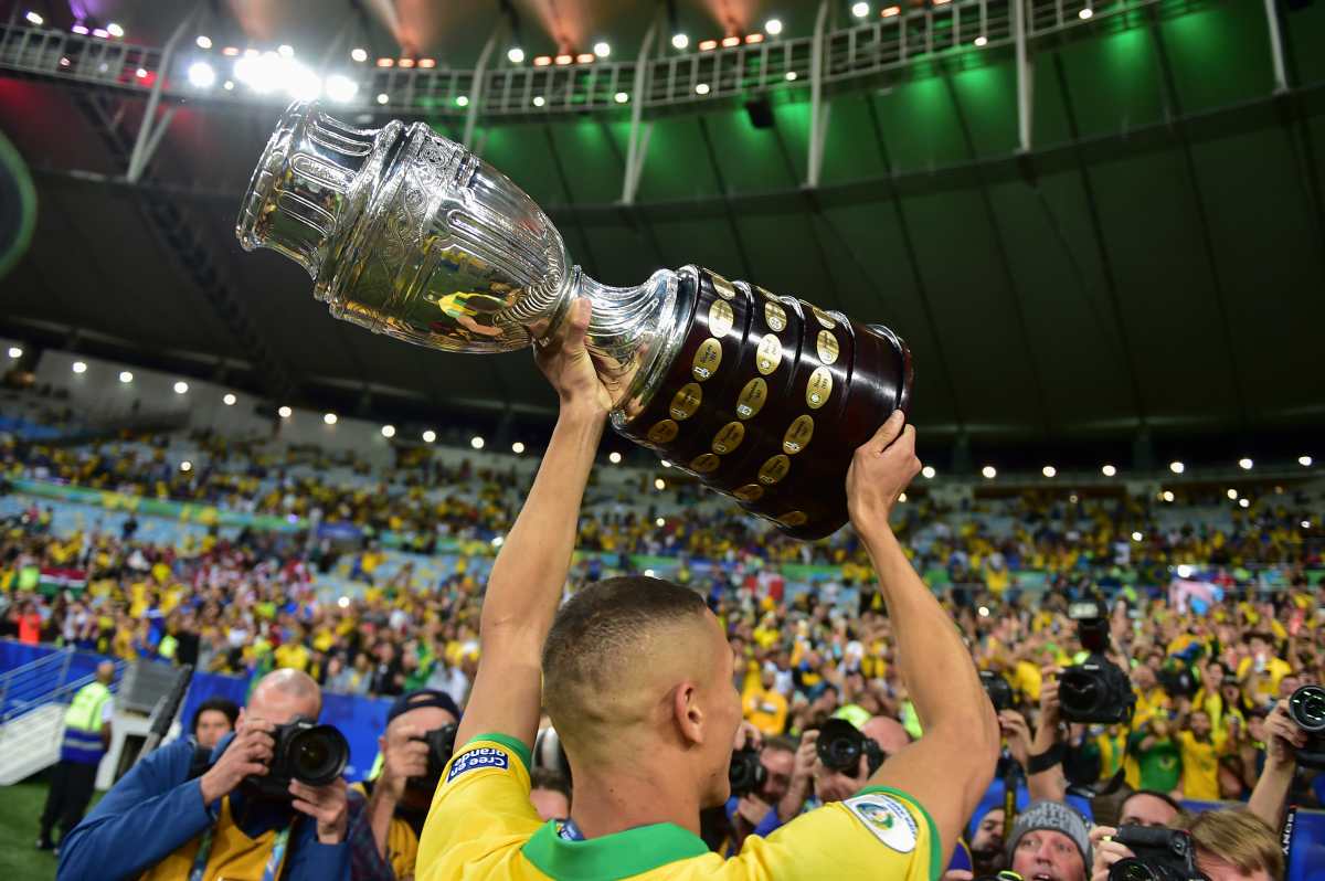 Los goles, la celebración de Brasil y la presentación de Anitta, estas son las imágenes de la final de la Copa América 2019