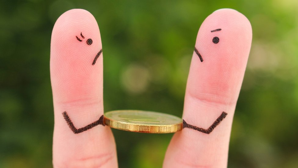 Las peleas sobre dinero a menudo terminan en ruptura... (Foto Prensa Libre: Getty Images)