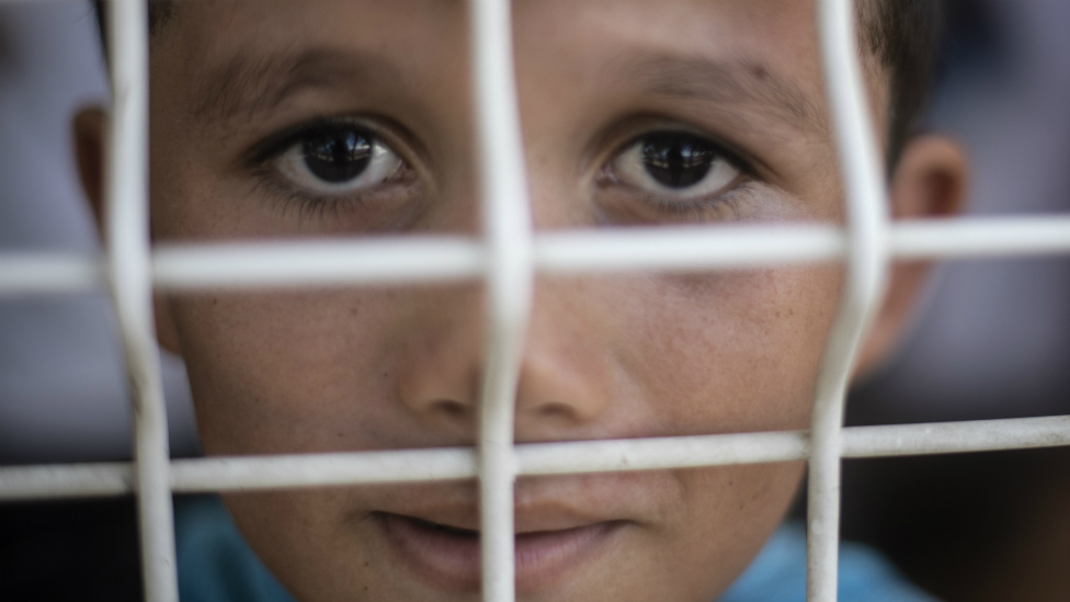 Miles de niños no acompañados han abandonado Centroamérica. Foto: AFP