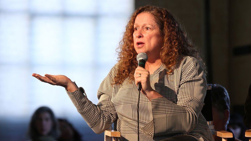 Abigail Disney dijo una vez que de joven se avergonzaba de su fortuna. Foto:Getty Images