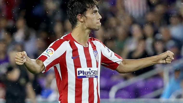El portugués Joao Felix ha causado una gran sensación por su desempeño con el Atlético de Madrid. (Foto Prensa Libre: AFP) 
