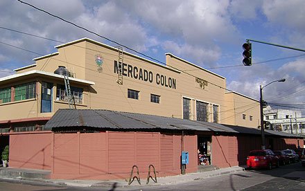 El mercado Colón están ubicado en la 13 y 14 avenida entre 6 y 7 calle de la zona 1. (Foto Prensa Libre)