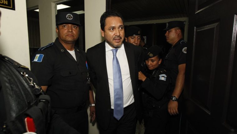 El expresidente del Congreso, Gudy Rivera, fue condenado a 13 años y seis meses de prisión. (Foto Prensa Libre: Hemeroteca) 