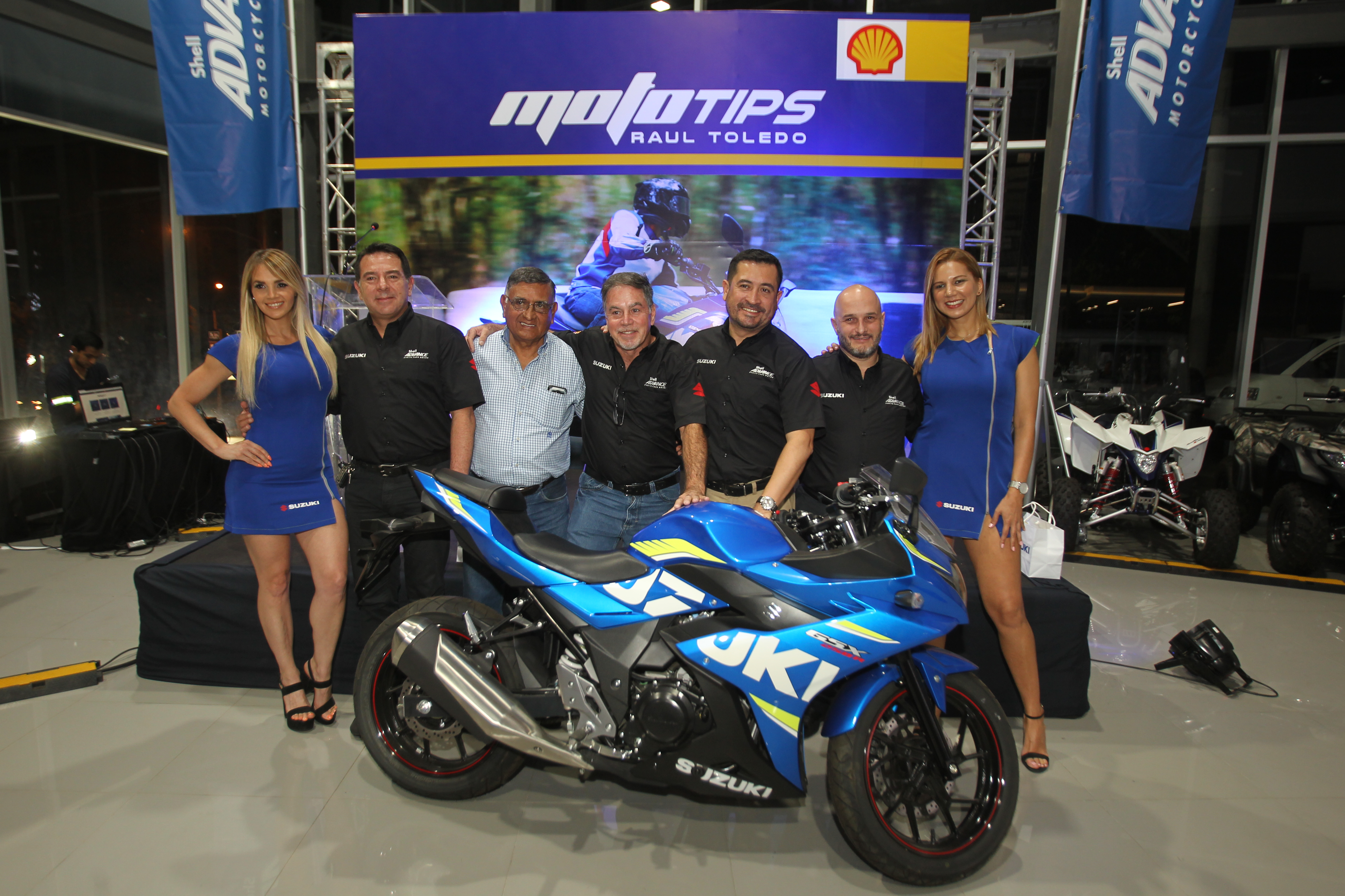 Presentaron la plataforma digital "mototipsraultoledo", que capacitará a motociclistas. (Foto Prensa Libre: Norvin Mendoza)