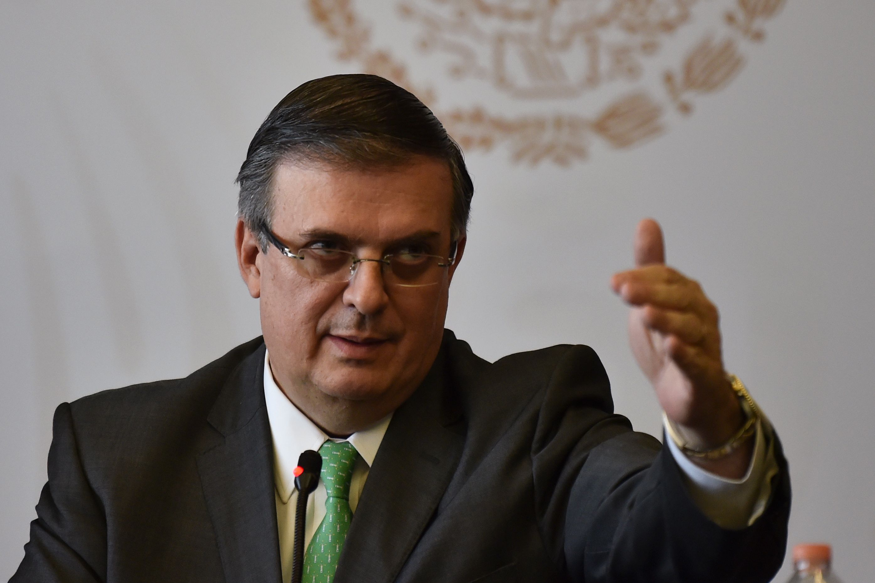 Marcelo Ebrard, Canciller de México. (Foto Prensa Libre: AFP).