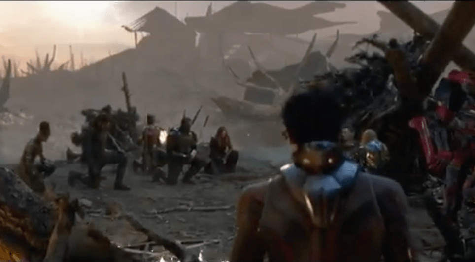 Avengers: Endgame, los vengadores rinden homenaje a Iron Man en escena inédita