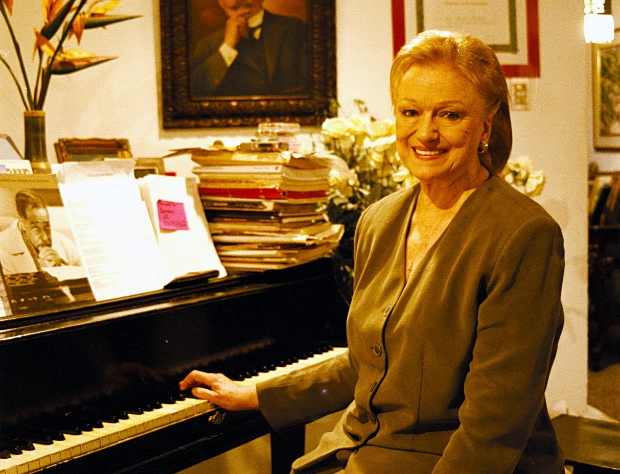 Bárbara Bickford destacó como docente musical e intérprete de bel canto. (Foto Prensa Libre: Ingrid Roldán/Hemeroteca PL)