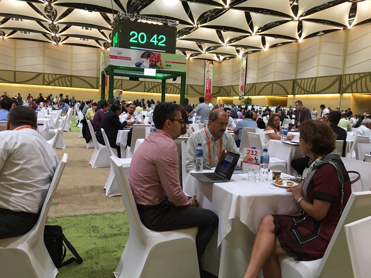 En el 2018 hubo 5 mil citas de negocios en la Misión de Compradores. (Foto Prensa Libre: Procomer)