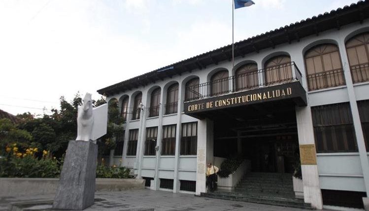 Fachada de la Corte de Constitucionalidad de Guatemala. (Foto Prensa Libre: Hemeroteca).