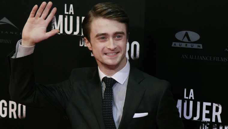 Gracias a las 8 películas de Harry Potter, Daniel Radcliffe es multimillonario.  (Foto Prensa Libre: EFE)