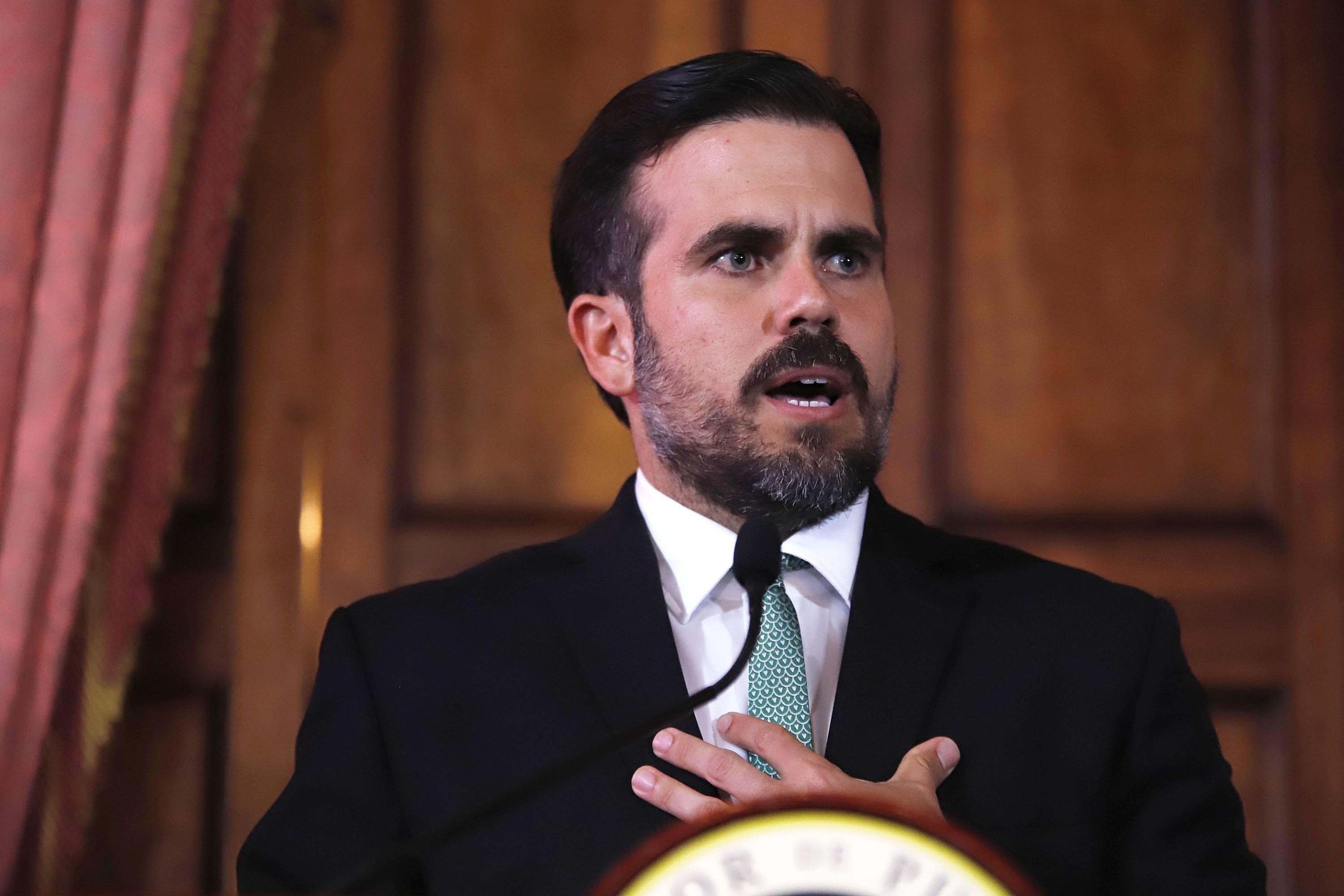 Ricardo Rosselló es el primer gobernador de la isla en renunciar. (Foto Prensa Libre: EFE)