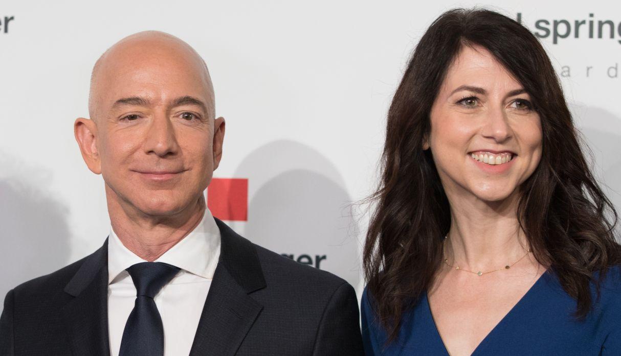 Jeff y Mackenzie Bezos estuvieron casados durante 25 años. (Foto Prensa Libre: Hemeroteca PL).