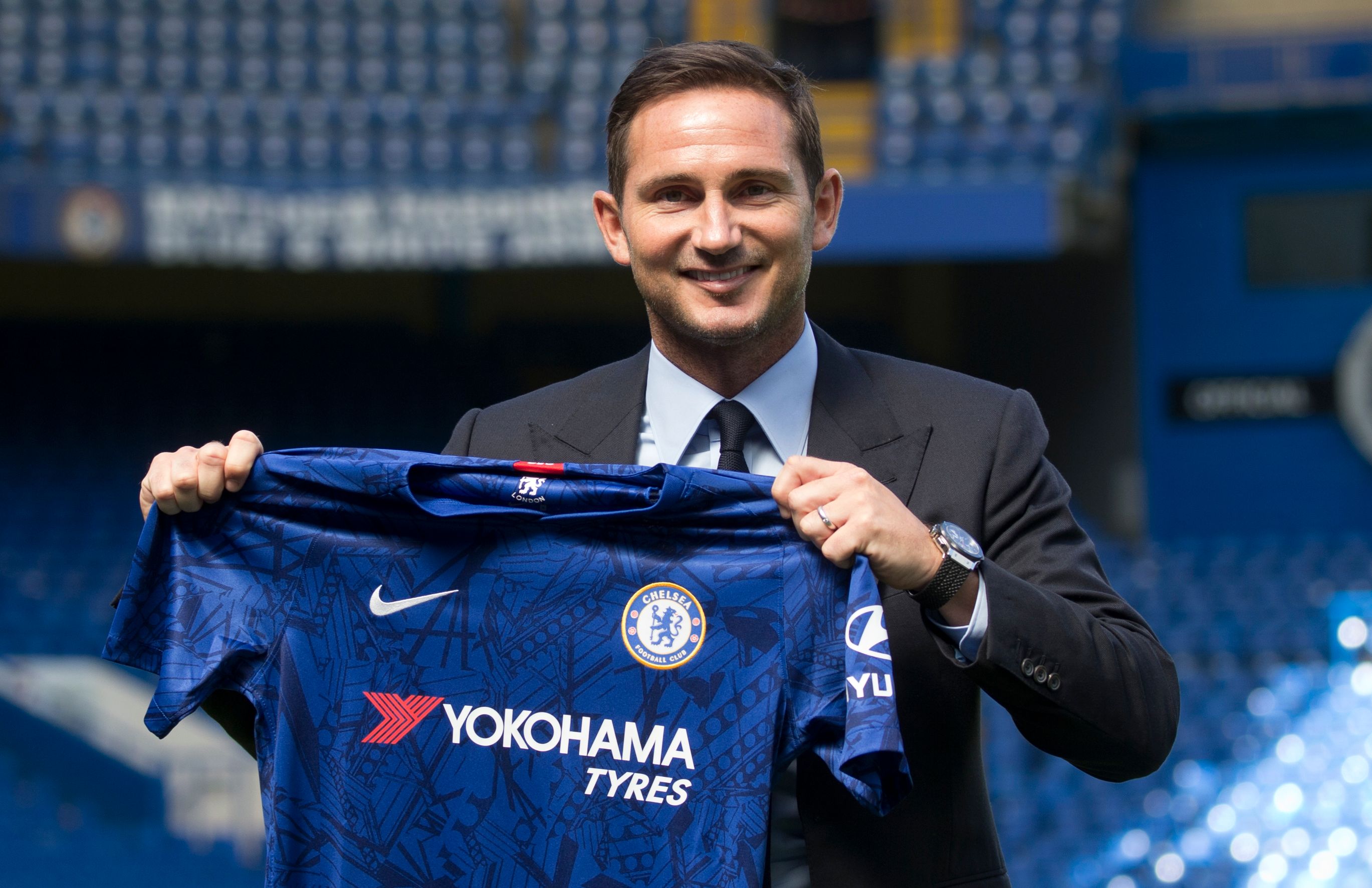 El Chelsea confirmó la contratación de su exjugador Frank Lampard como su nuevo entrenador (Foto Prensa Libre: AFP)