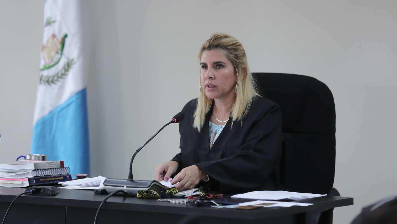 Jueza Eva Recinos, que estará a cargo del Juzgado de Mayor Riesgo B. (Foto Prensa Libre: HemerotecaPL)