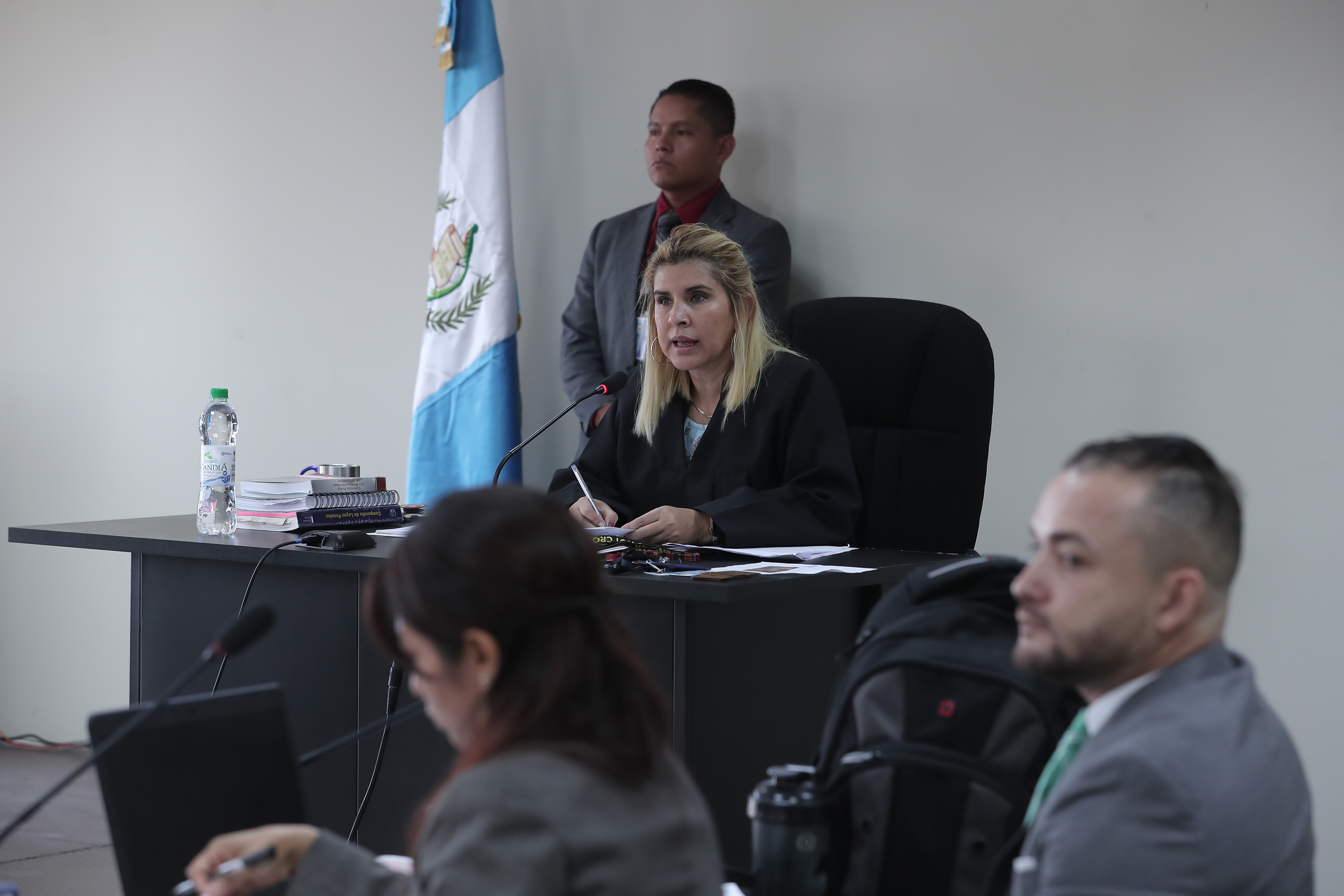 Eva Recinos, titular del Juzgado de Mayor Riesgo E. (Foto Prensa Libre: Hemeroteca PL)