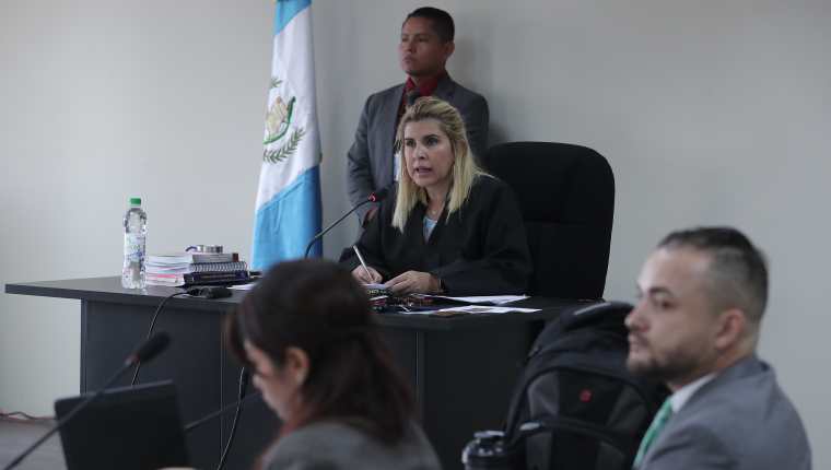 Eva Recinos, titular del Juzgado de Mayor Riesgo E. (Foto Prensa Libre: Hemeroteca PL)