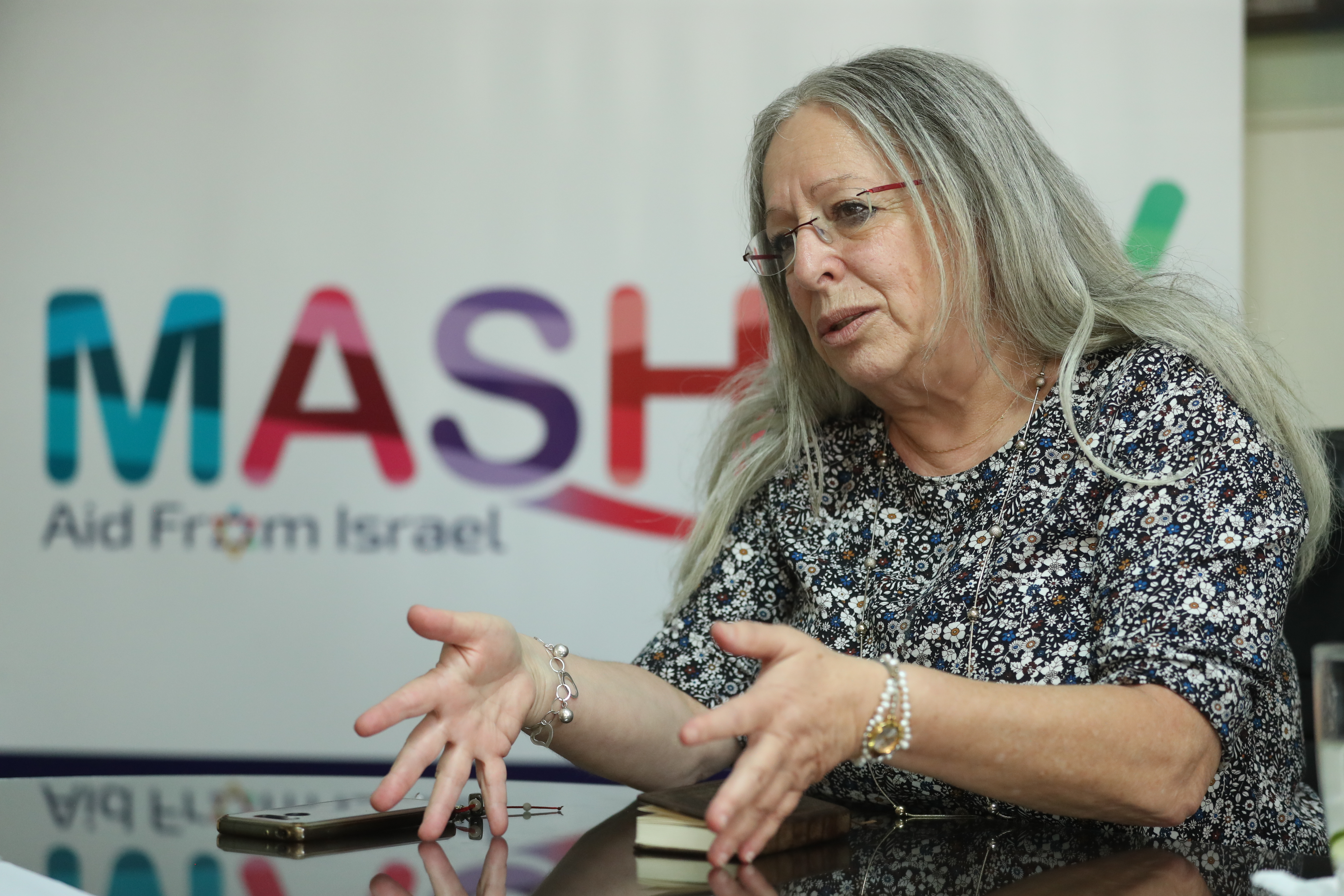 Judith Rosenthal,  directora del Centro de Capacitación Internacional "A Ofri "MASHAV"  Agencia de Cooperación Internacional del Ministerio Relaciones Exteriores de Israel. (Foto Prensa Libre: Esbin García)