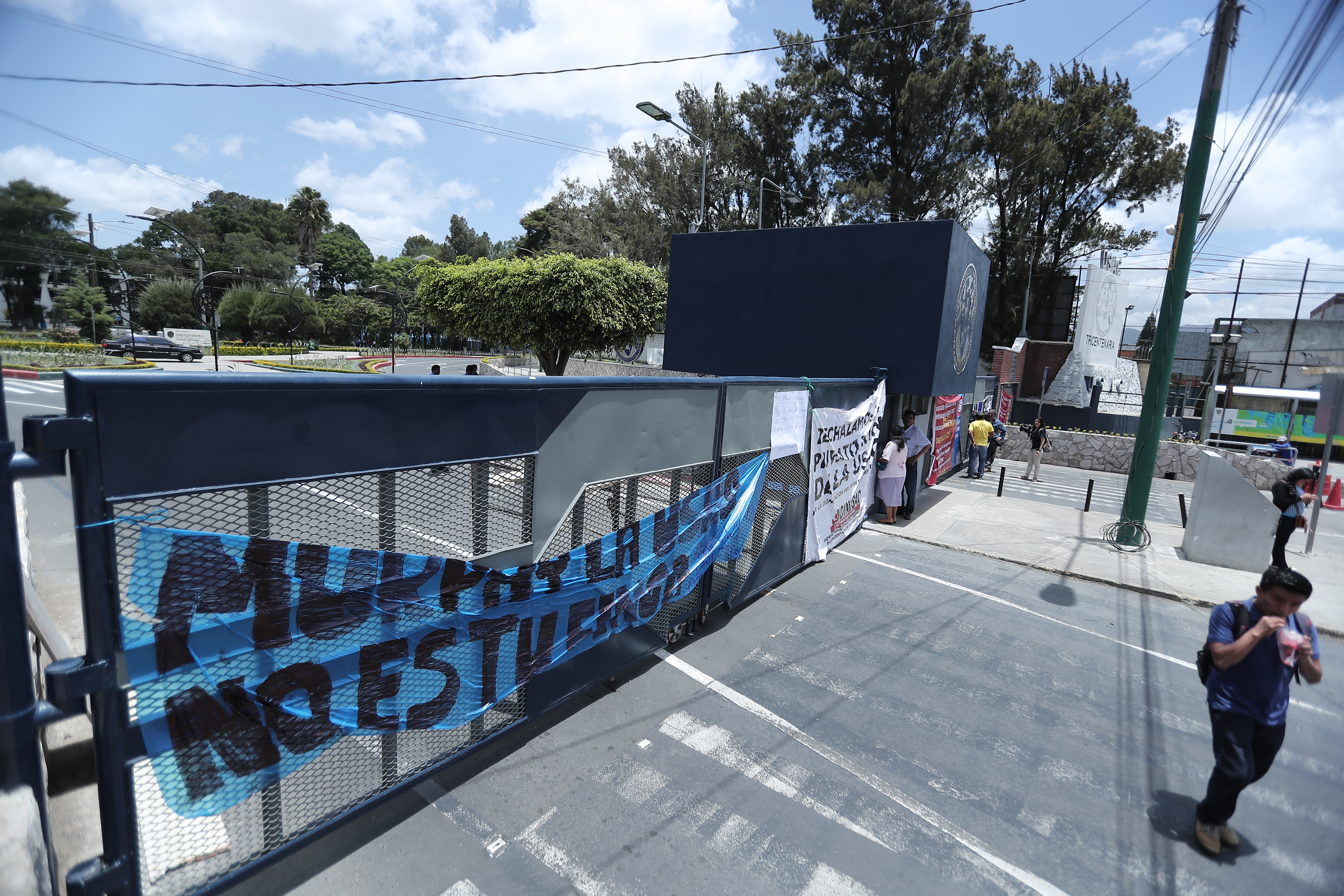 Los estudiantes tomaron distintas sedes de la Usac a nivel nacional por casi un mes, afectando el ciclo académico. (Foto Prensa Libre: Hemeroteca PL)