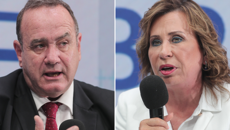 Alejandro Giammattei y Sandra Torres buscan ganar la Presidencia en los comicios del 11 de agosto.  (Foto Prensa Libre: Hemeroteca PL)