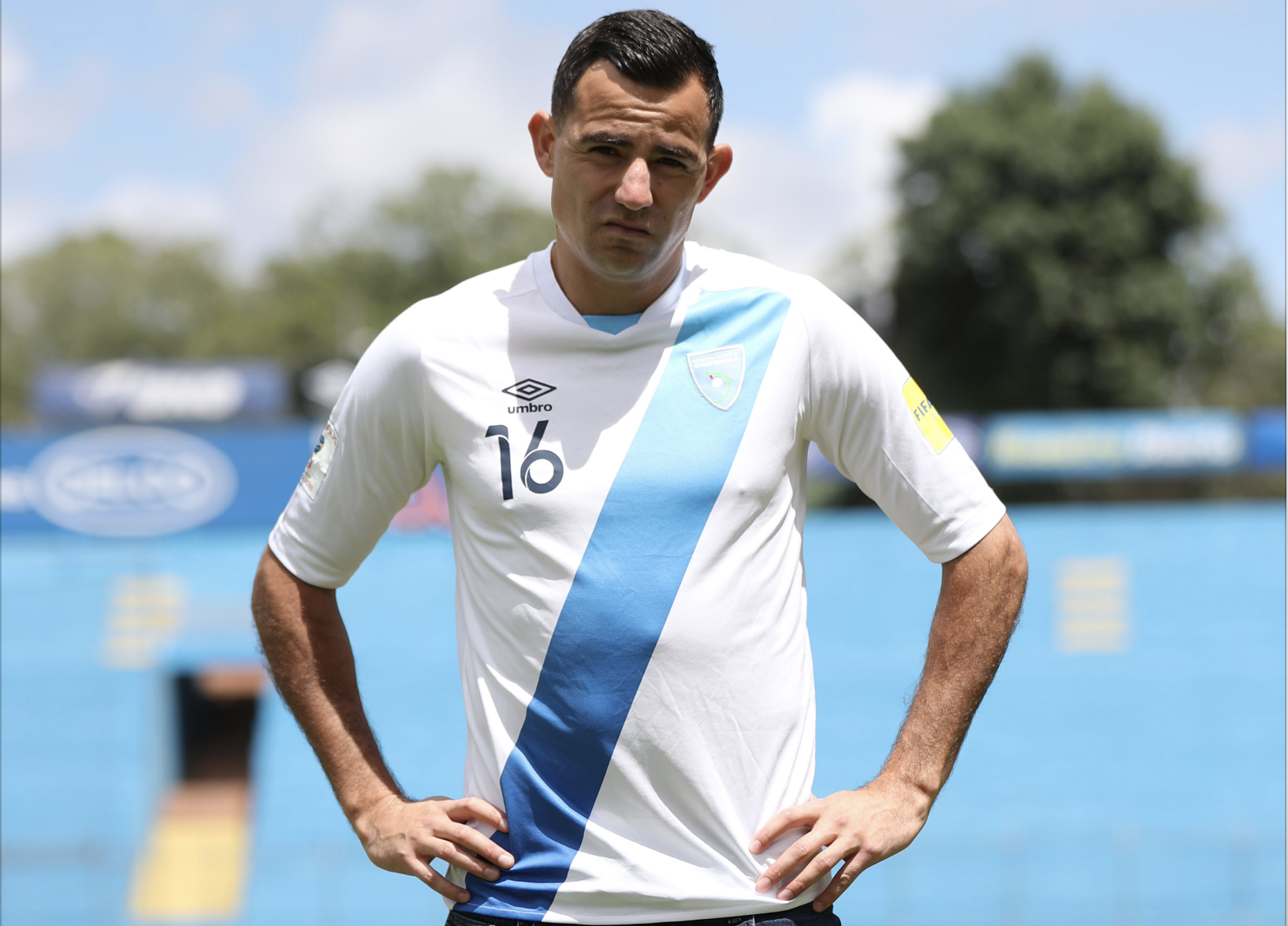 Marco Pablo Pappa fue tomado en cuenta por Amarini Villatoro para el primer microciclo de trabajo de cara a la Liga de Naciones de la Concacaf. (Foto Prensa Libre: Jorge Ovalle)