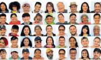 Cien guatemaltecos aceptaron posar y hablar de la felicidad para Prensa Libre. Todos los rostros pueden verse en www.prensalibre.com y nuestras redes sociales. (Foto Prensa Libre: Estuardo Paredes)