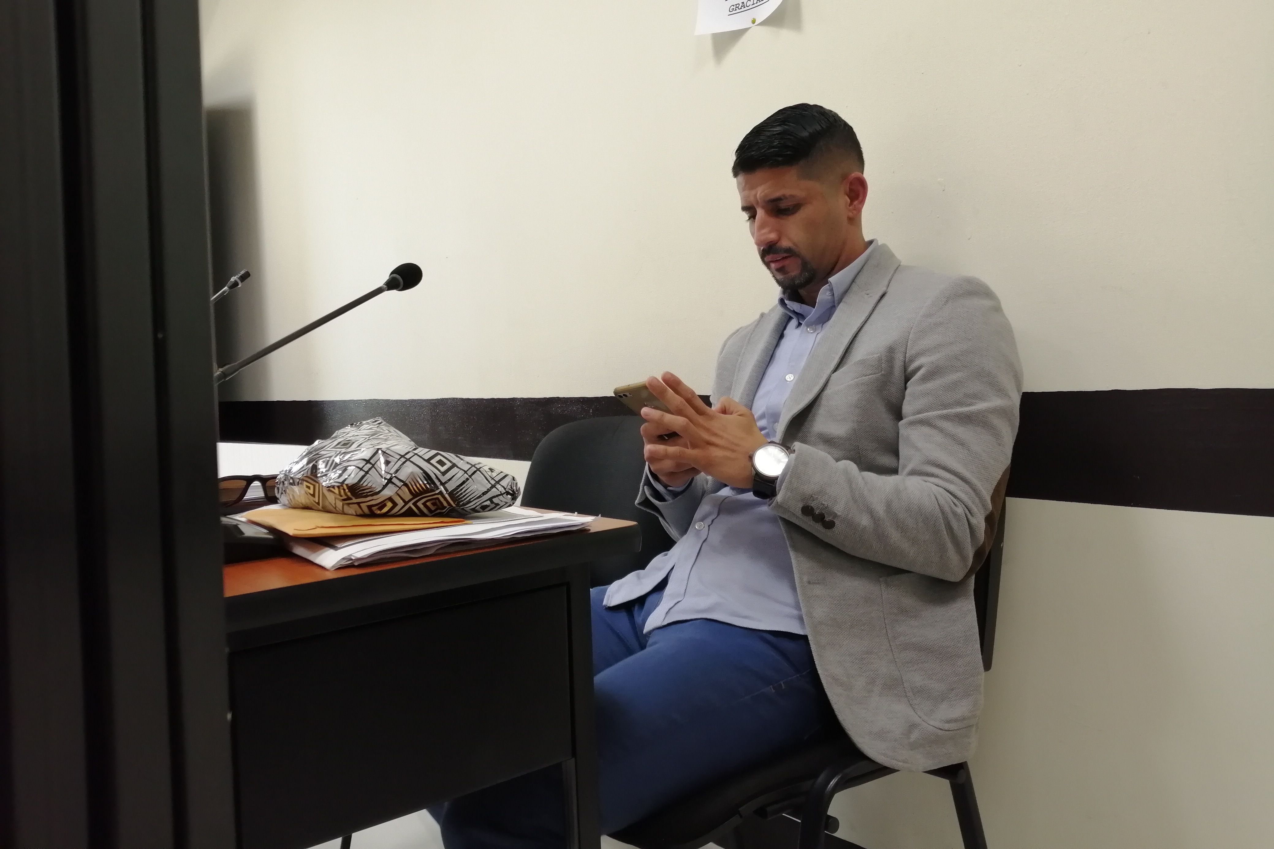 Israel Silva Matos de Souza, de 38 años, jugó en el Xelajú MC. (Foto Prensa Libre: María Longo) 