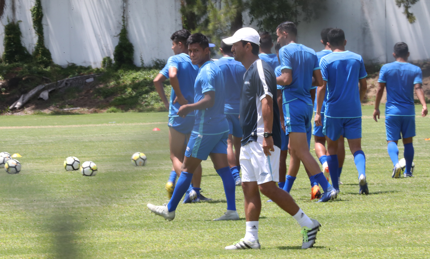 La Selección Sub 23, dirigida por Érick González, se medirá el miércoles a Costa Rica. (Foto Prensa Libre: Francisco Sánchez)