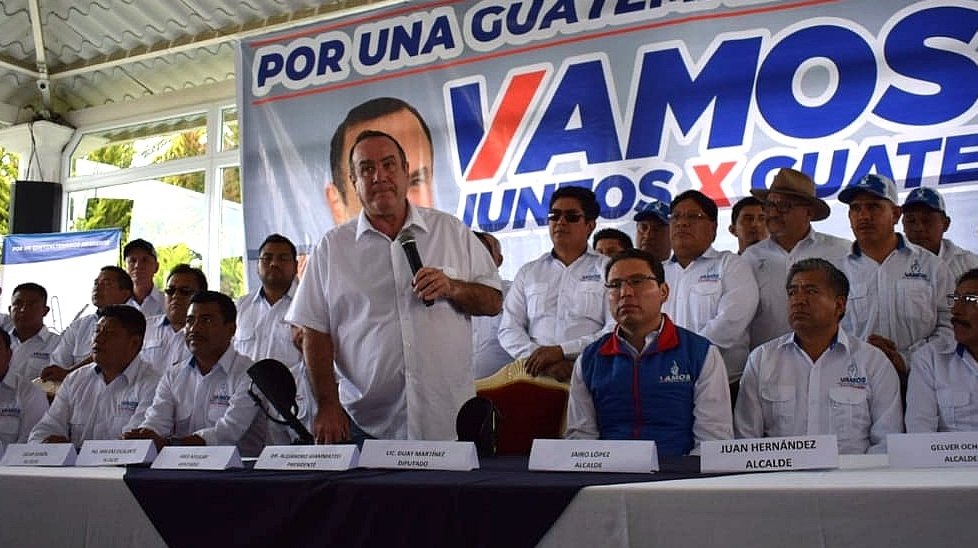 El presidenciable Alejandro Giammattei visitó Quetzaltenango este domingo 14 de julio de 2019. 