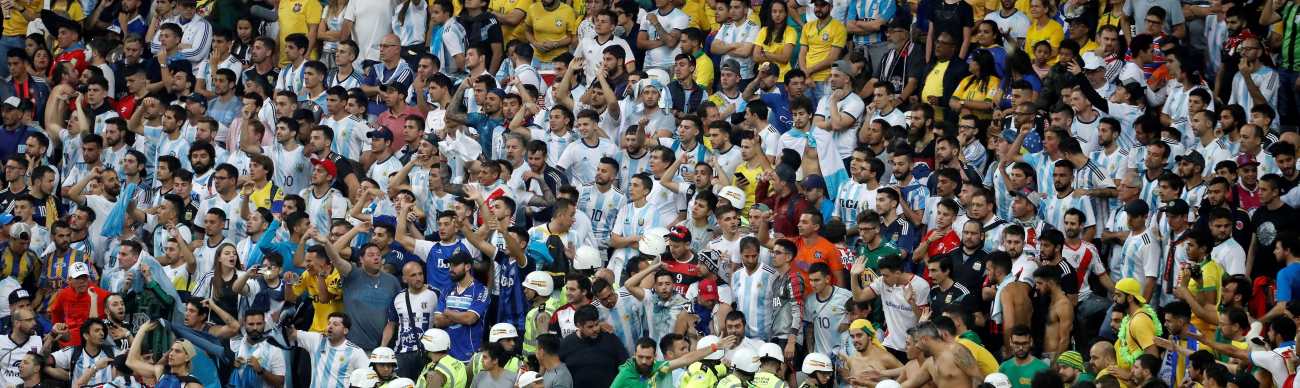 La Copa América ha tenido el respaldo de los aficionados locales y visitantes (Foto Prensa Libre: EFE)
