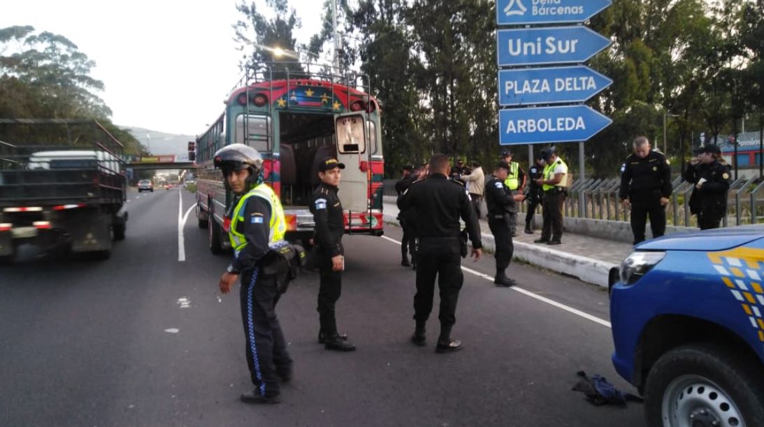 Los ataques habrían sido originados por asaltos a pasajeros. (Foto Prensa Libre: Dalia Santos)