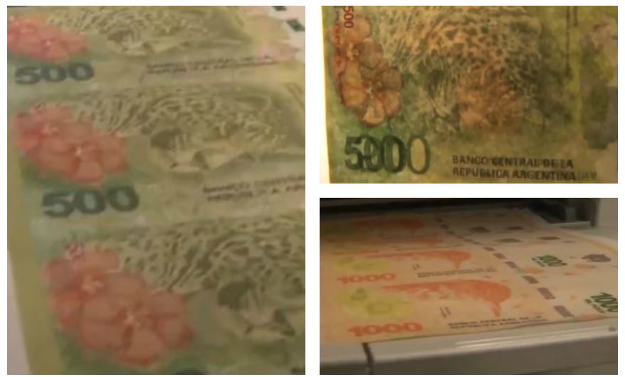 Desbaratan en Argentina banda de billetes falsos en operación “Casa de Papel”