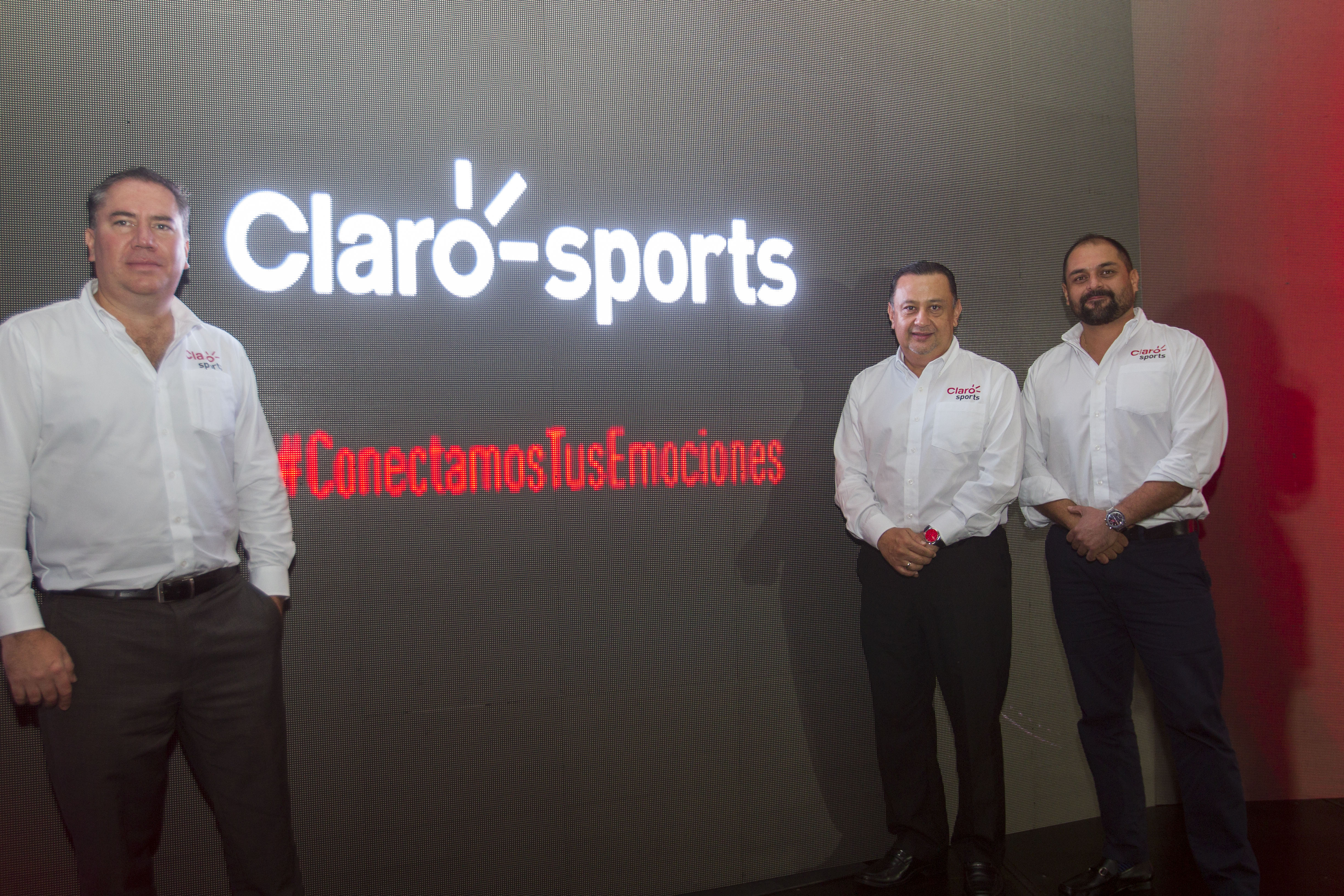 Directivos de Claro dieron a conocer los detalles del nuevo canal deportivo para Guatemala. Foto Norvin Mendoza