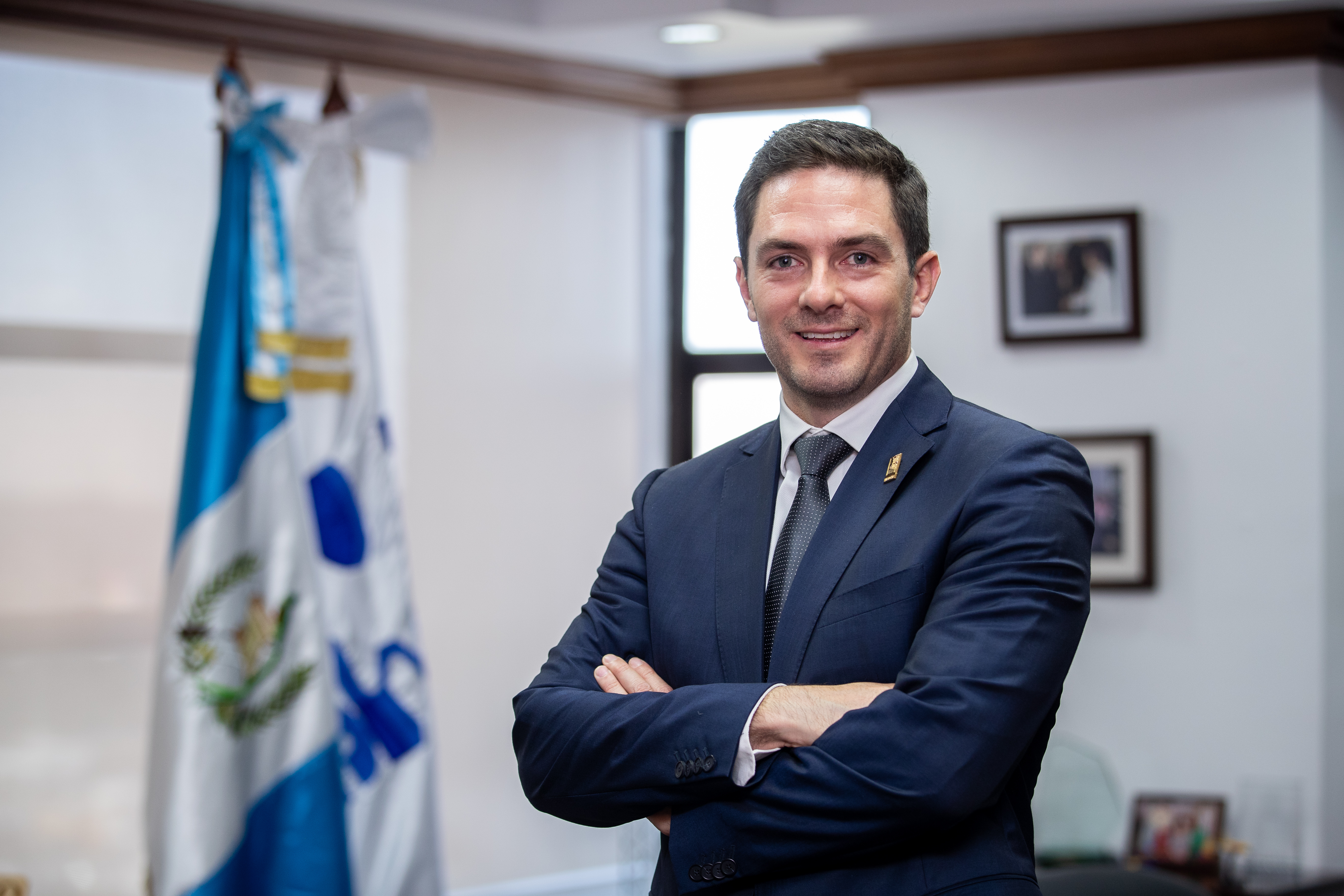 Las elecciones para la segunda vuelta presidencial más la elección de las autoridades del sector justicia, son retos para el nuevo presidente de la Cámara de Industria de Guatemala, Eduardo Girón. (Foto Prensa Libre: Juan Diego González)